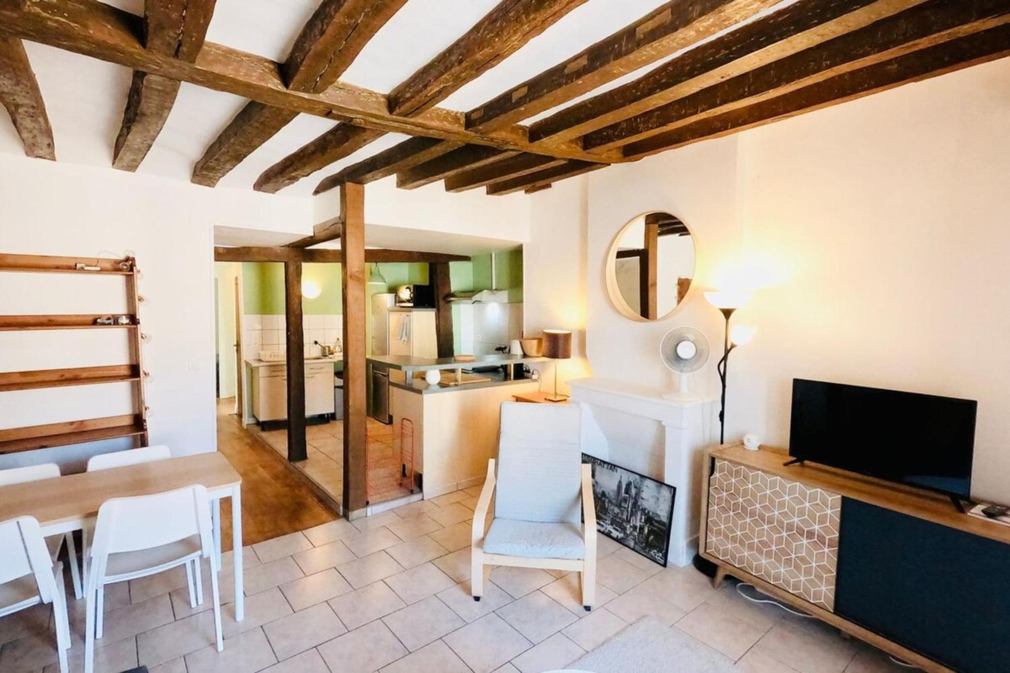 Fontainebleau Rue Grande - Chez Alexis Lejlighed Eksteriør billede